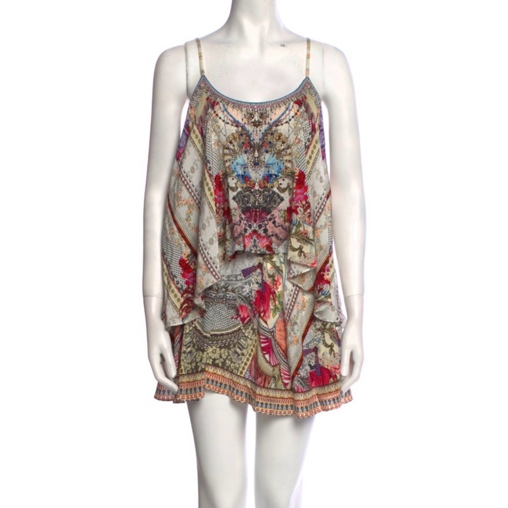 Camilla Multicolor Printed Romper